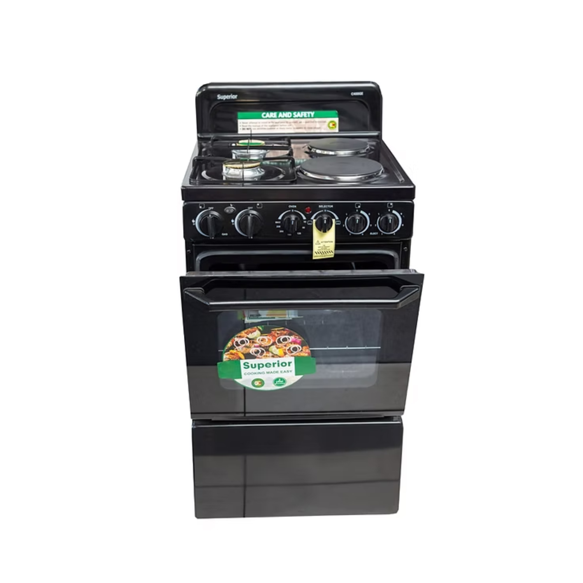 SUPERIOR 4 Plate Combined Stove